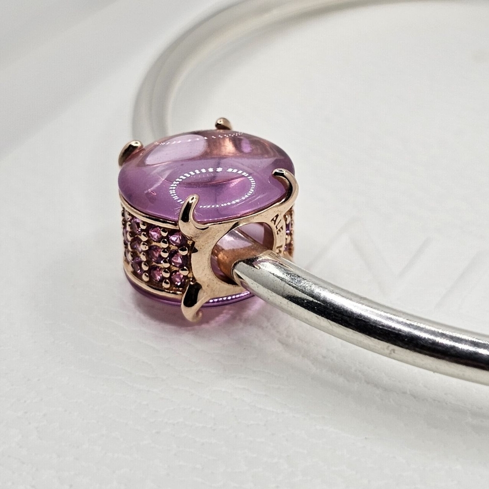 🎁Authentic Pandora ROSE CABOCHON CHARM - Picture 5 of 9